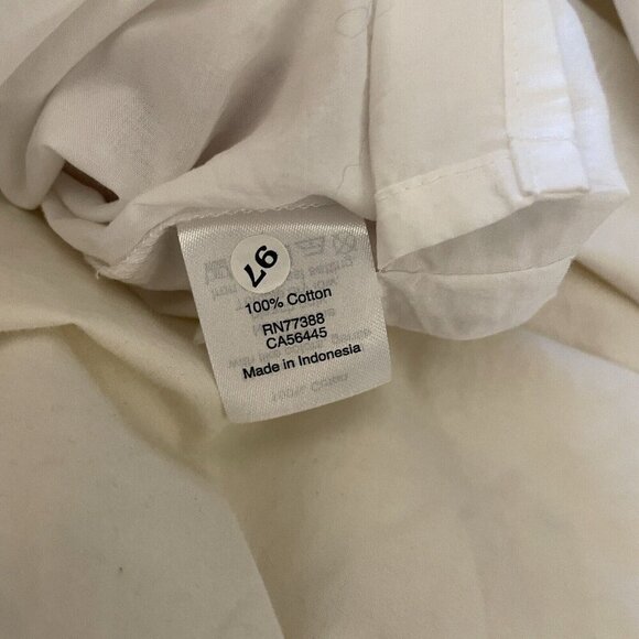 J.CREW Womens NWT Bell Flare Sleeve Blouse Sz M White Ribbon Modest Dressy Boho - Picture 7 of 11